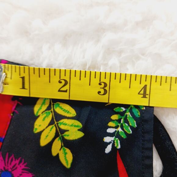 Blouse Size 2X Floral Tropical Whimsycore Fairy Bold Maximalist Vacation Resort - Picture 8 of 16